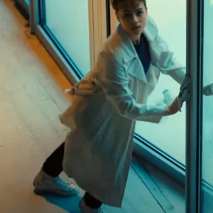 Shop Nathalie Emmanuel The Killer White Trench Coat