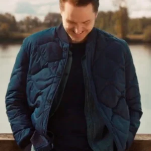 Shop Paul Campbell Falling Together Blue Jacket