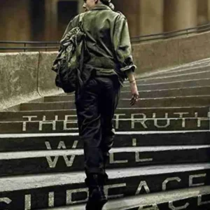 Shop Rebecca Ferguson Silo Green Jacket