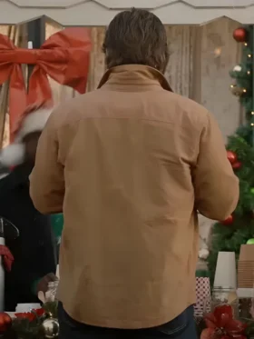 Shop Santa Tell Me Christopher Russell Brown Jacket