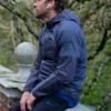 Shop Scott Speedman Cellar Door Blue Hooded Jacket