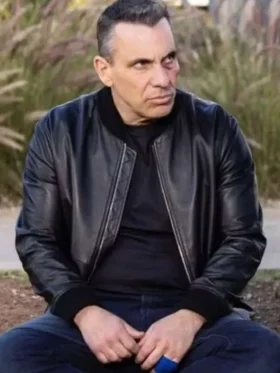 Shop Sebastian Maniscalco TV Series Bookie Bomber Jacket