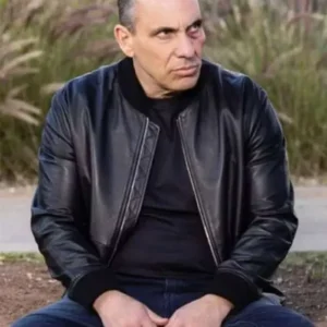 Shop Sebastian Maniscalco TV Series Bookie Bomber Jacket