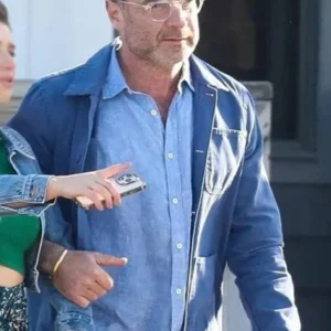 Shop Tag Winbury The Perfect Couple S01 Blue Cotton Jacket