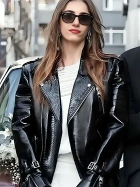 Shop The Family Devin Akin Biker Leather Jacket