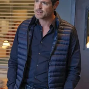 Simon Gadson Brilliant Minds Blue Vest