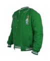 Simpson Kelly Green Varsity Jacket left