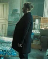 Slow Horses S04 River Cartwright Black Wool Coat For Sale
