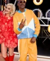 Snoop Dogg The Voice Colorblock Leather Tracksuit