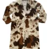 Soft Cowhide Fur Long Coat For Unisex