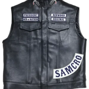 Sons of Anarchy Motorcycle Leather Vest