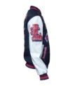 St. Louis Cardinals Blue Lettermen Jacket Left Side