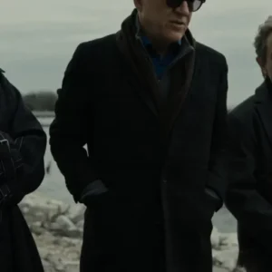 Steve Martin Only Murders in the Building Black Long Coat