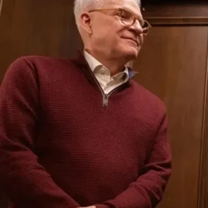 Steve Martin Only Murders in the Building S02 Red Jacket