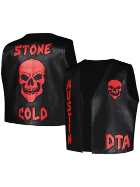 Stone Cold Steve Austin Black DTA Replica Vest
