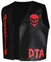 Stone Cold Steve Austin Black DTA Replica Vest Front