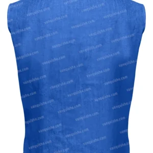 Stranger Things S04 Dustin Cotton Denim Vest Back