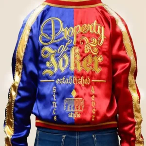 Suicide Squad Harley Quinn Jacket Back