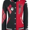Suicide Squad Harley Quinn Varsity Jacket