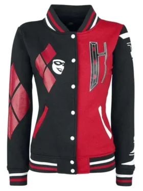 Suicide Squad Harley Quinn Varsity Jacket