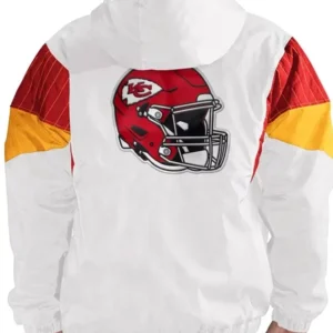 Super Bowl LVII Parade Travis Kelce Pullover Jacket Back