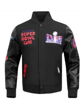 Superbowl LVIII Wool Varsity Jacket