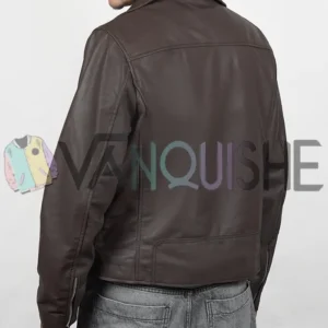 Susan Ryeland Moonflower Murders S01 Brown Jacket left abck