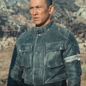 Tak In hwan Sweet Home S03 Black Leather Jacket