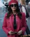 Taylor Cole A Reason for the Season Pink Coat