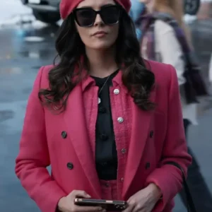 Taylor Cole A Reason for the Season Pink Coat
