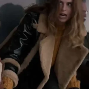 Ted Lasso S03 Flo Collins Leather Jacket For Women