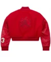 Teyana Taylor Jordan Jacket Back