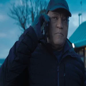 The Amateur Laurence Fishburne Puffer Jacket For Sale