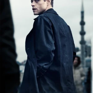 The Amateur Rami Malek Black Coat