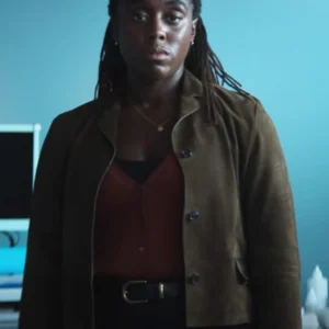 The Day Of The Jackal Bianca Pullman Brown Suede Jacket