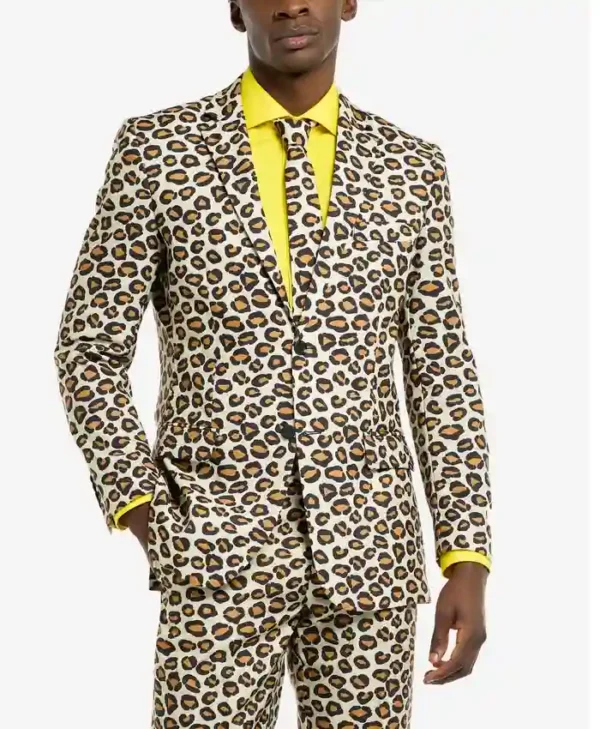 The Jaguar Printed 2 Piece Slim Fit Suit