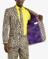 The Jaguar Printed 2 Piece Slim Fit Suit Closure