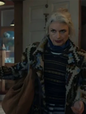 The Jetty Amelia Bullmore Wool Coat For Sale