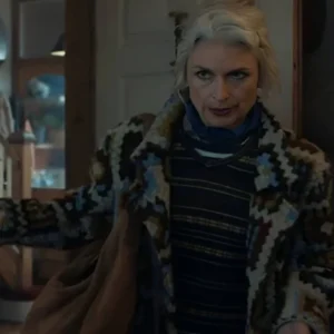 The Jetty Amelia Bullmore Wool Coat For Sale