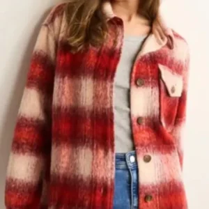 The Jetty Hannah Manning Red Plaid Coat