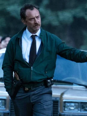The Order Jude Law Green Bomber Jacket