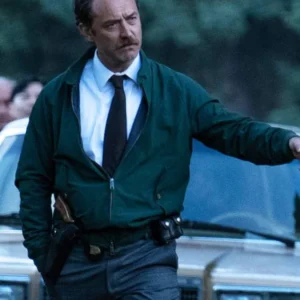 The Order Jude Law Green Bomber Jacket