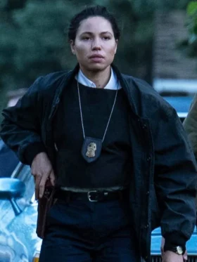 The Order Jurnee Smollett Black Bomber Jacket