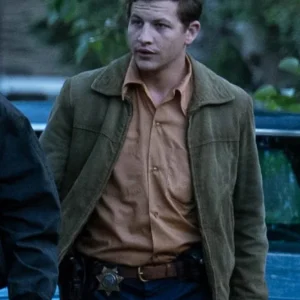 The Order Tye Sheridan Green Cotton Jacket