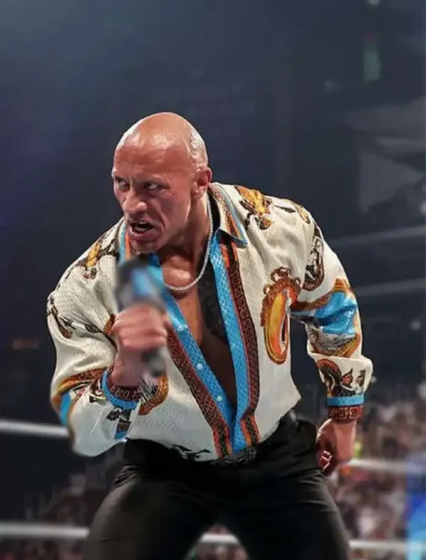The Rock Versace Jacket Front