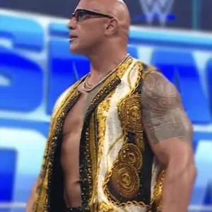 The Rock Versace Vest Front