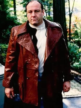 The Sopranos S02 Tony Soprano Leather Coat