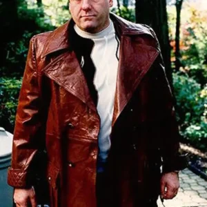 The Sopranos S02 Tony Soprano Leather Coat
