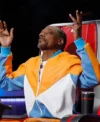 The Voice S026 Snoop Dogg Colorblock Leather Jacket