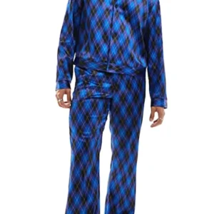 The Voice S26 J Paul Argyle Print Suit